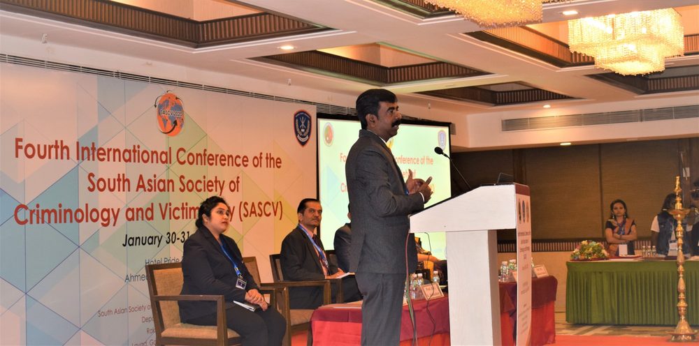 Welcome address by Professor K. Jaishankar, General Chair