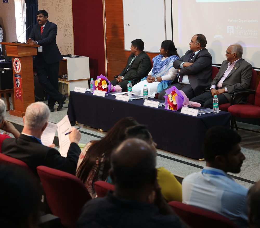 Welcome address by Professor K. Jaishankar, General Chair